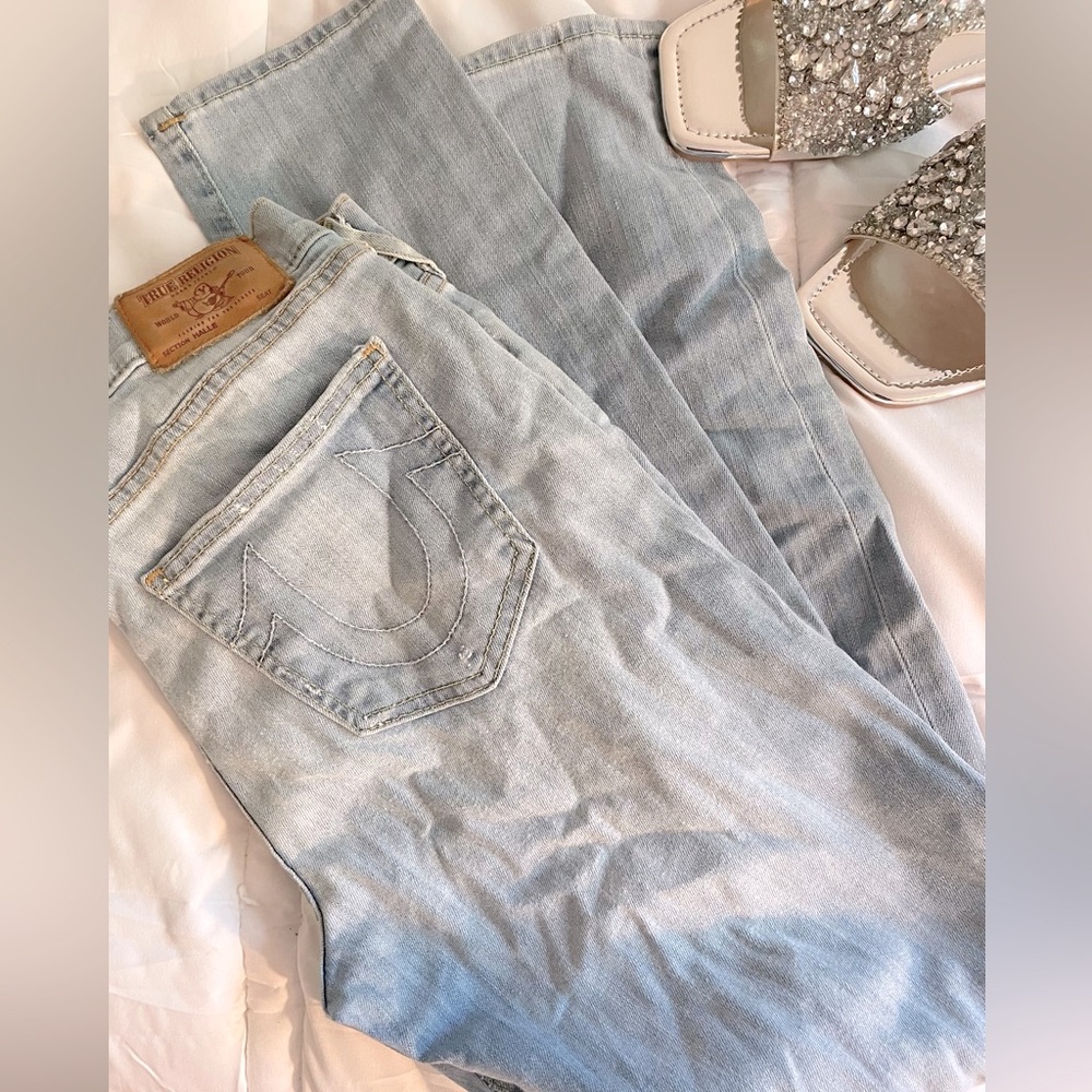 True Religion jeans, best quality denim, only worn once. Orig valued at $180.00.